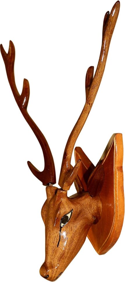wooden handicraft wall decor 27 cm